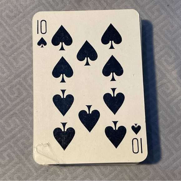 TIGER BRAND 565 Vintage Playing Card Deck Red Made In China Playing Cards - Picture 5 of 7